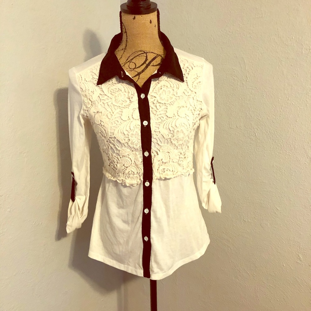 DayTrip 3/4 Sleeve button up
